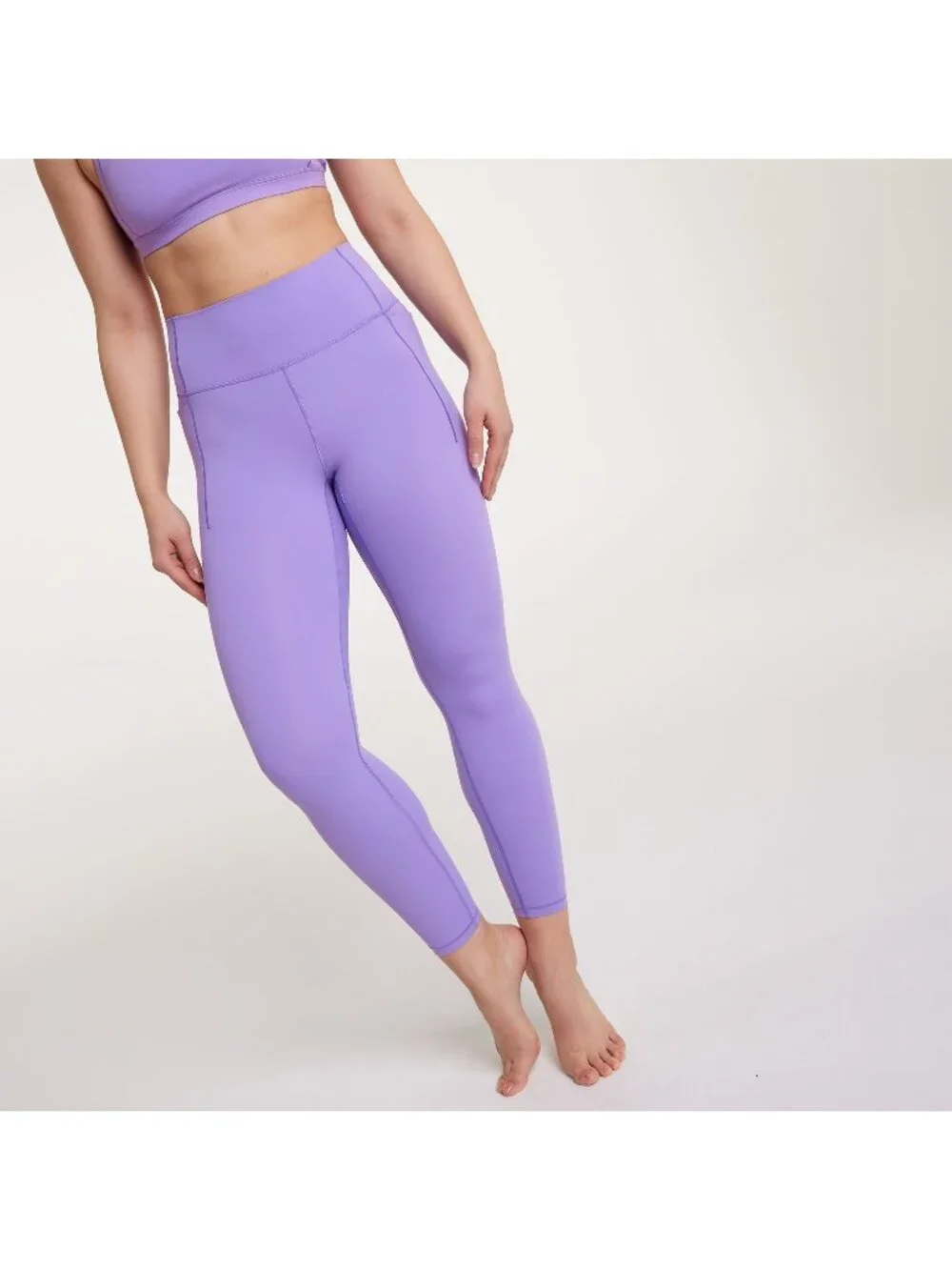 NWT CALIA High Rise 7/8 Legging Women's XXS Light Purple Inspire - Picture 1 of 8